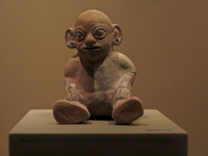 Moche ceramic figure in Sipan Museum
